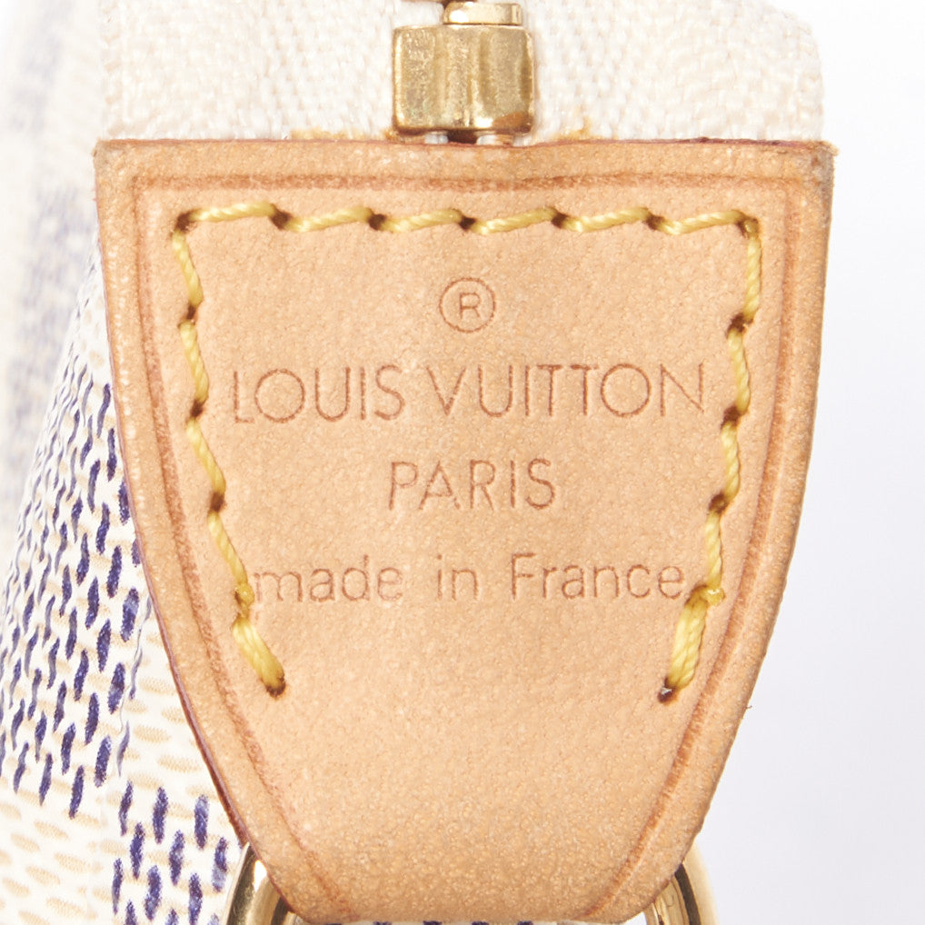 Louis Vuitton Damier Azur Mini Pochette Accessories 9 of 9