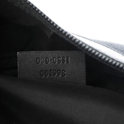 Gucci Calfskin Bamboo Shoulder Bag Black 7 of 9