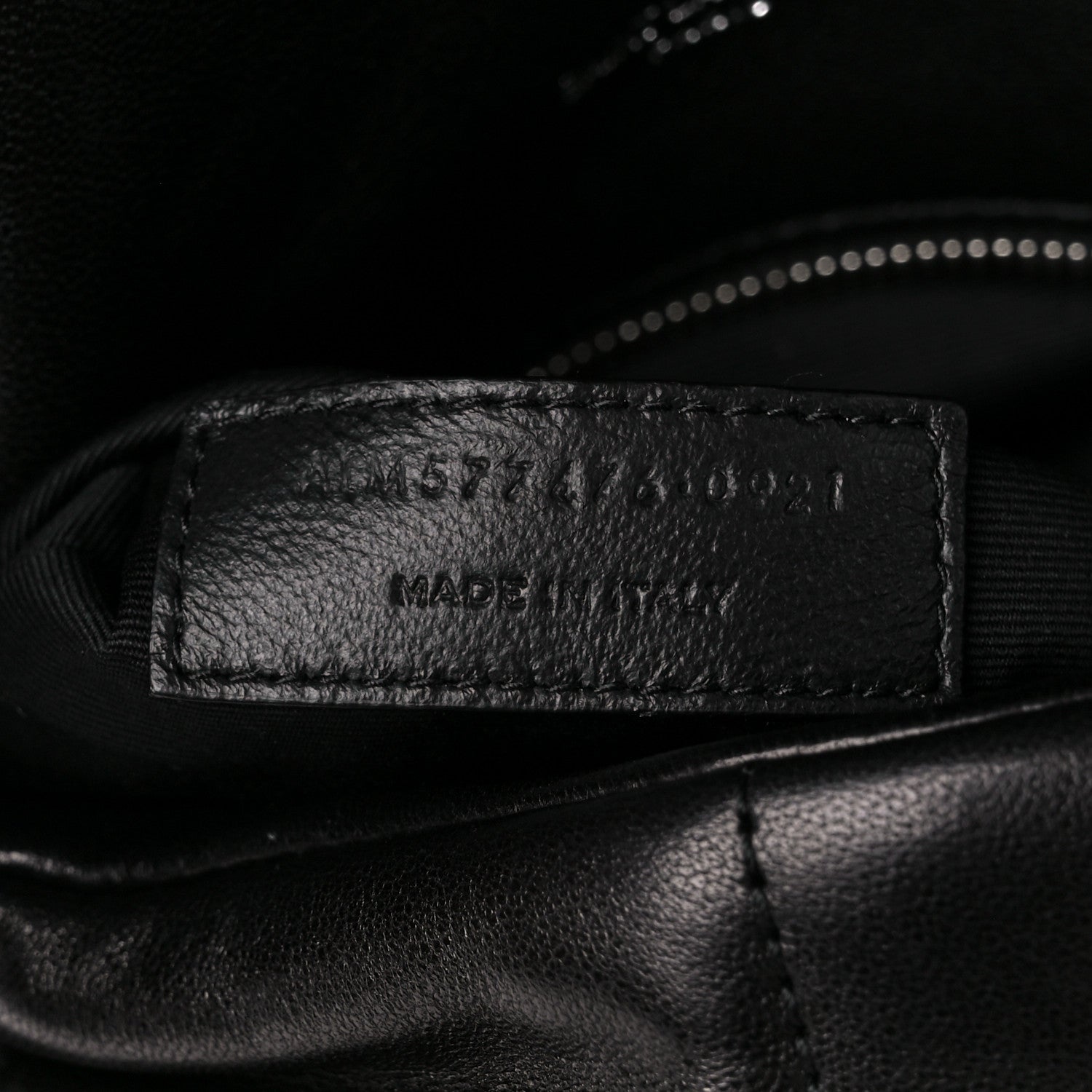 Saint Laurent Lambskin Quilted Small Loulou Puffer Monogram Chain Satchel Black 8 of 11