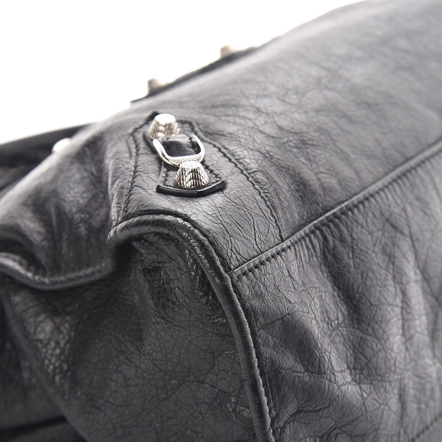 Agneau Giant 12 Silver Hardware City Black