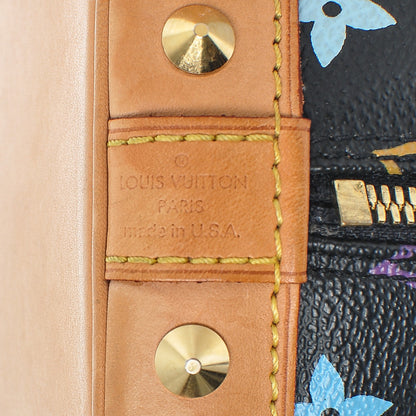 Louis Vuitton Monogram Multicolor Alma Black 6 of 8