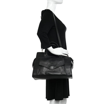Proenza Schouler Vachetta Calfskin Small PS13 Satchel Black 3 of 9