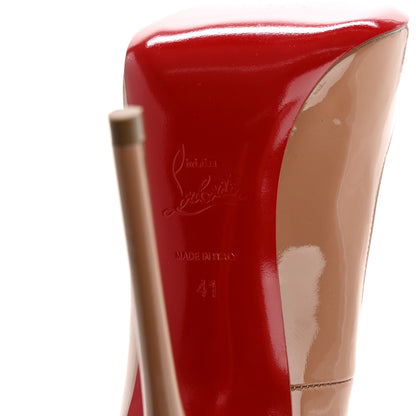 Christian Louboutin Patent So Kate 120 Pumps 41 Nude 8 of 8