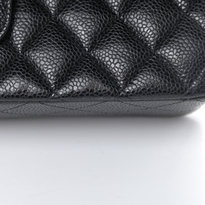 Chanel Caviar Quilted Medium Double Flap Black 11 of 11