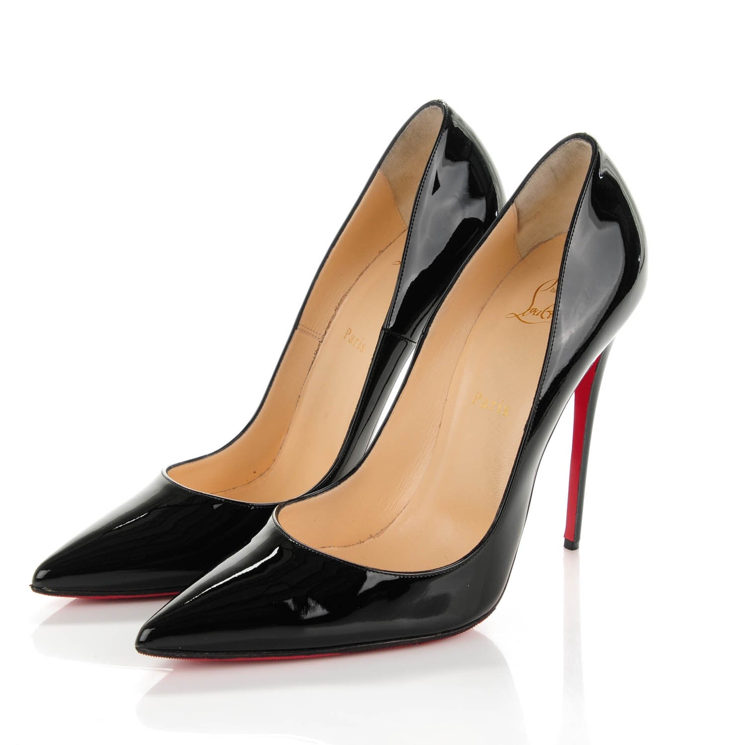 Christian Louboutin Patent So Kate 120 Pumps 42 Black 3 of 8