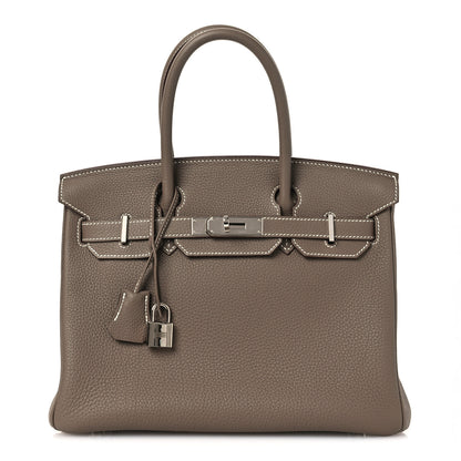 Hermes Togo Birkin 30 Etoupe 1 of 12