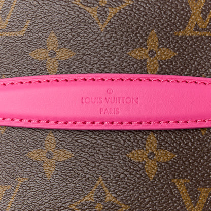 Louis Vuitton Monogram Macassar Nice Mini Fuchsia 7 of 11