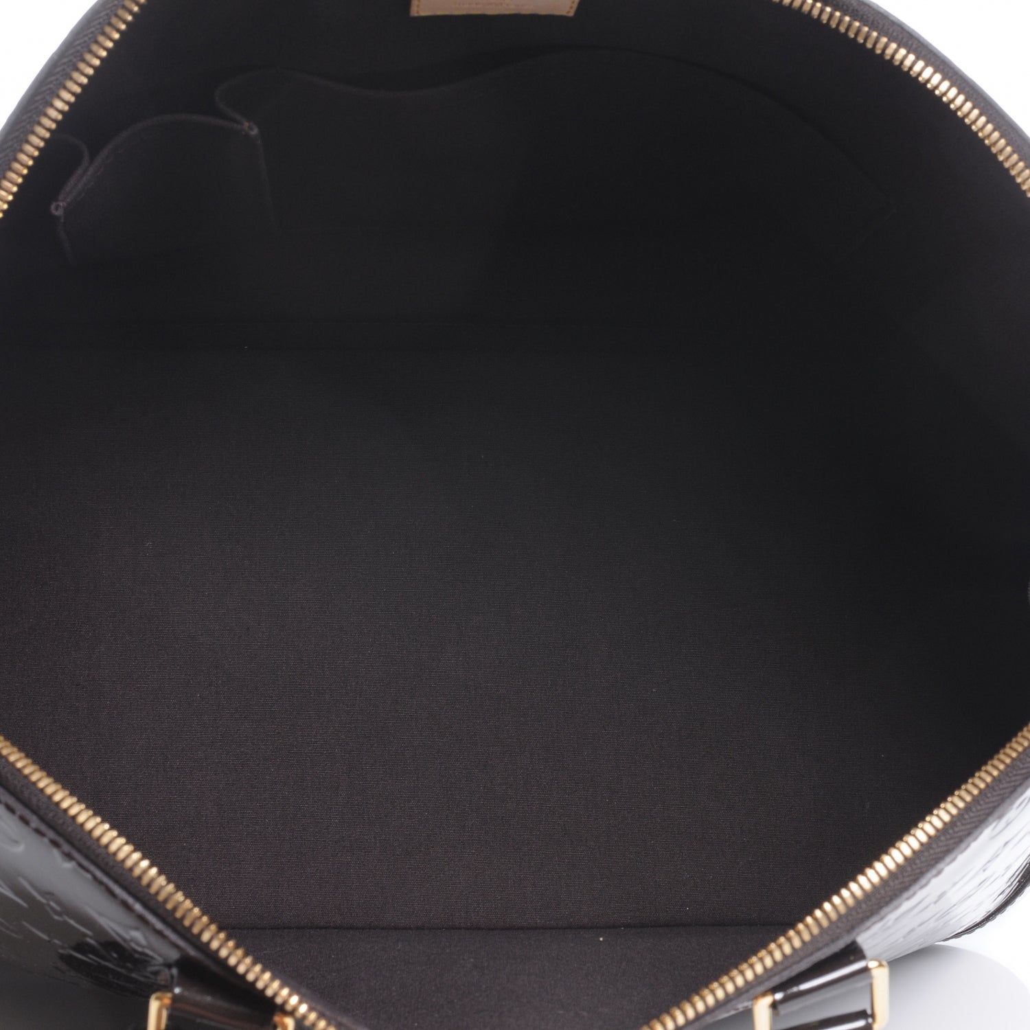 Louis Vuitton Vernis Alma GM Terre d Ombre 6 of 8