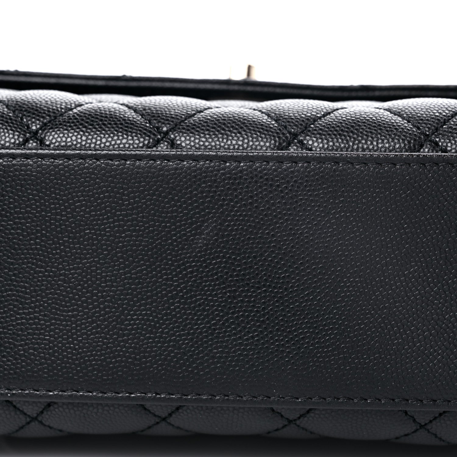 Chanel Caviar Quilted Mini Coco Handle Flap Black 10 of 10