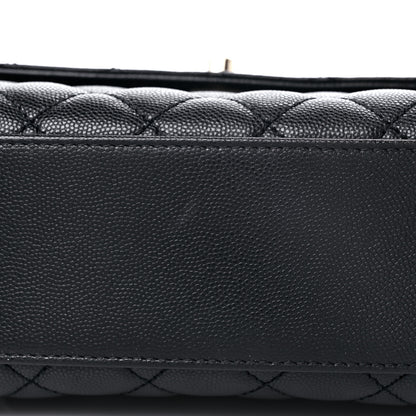 Chanel Caviar Quilted Mini Coco Handle Flap Black 10 of 10