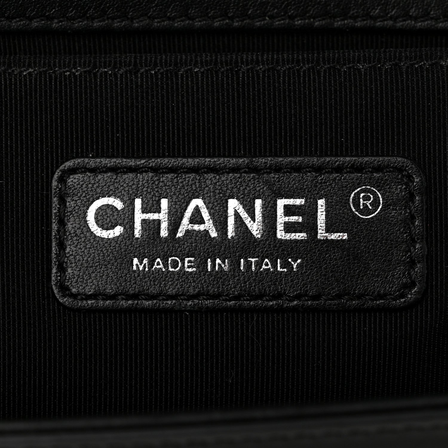 Chanel Patent Calfskin Quilted Medium Plexiglass Boy Flap Black 6 of 12
