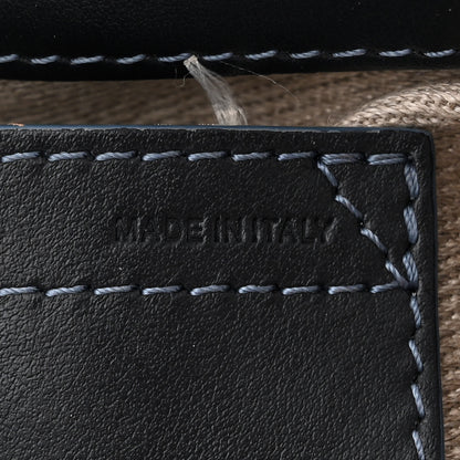 Chloe Suede Small Marcie Saddle Bag Graphite Navy 7 of 11