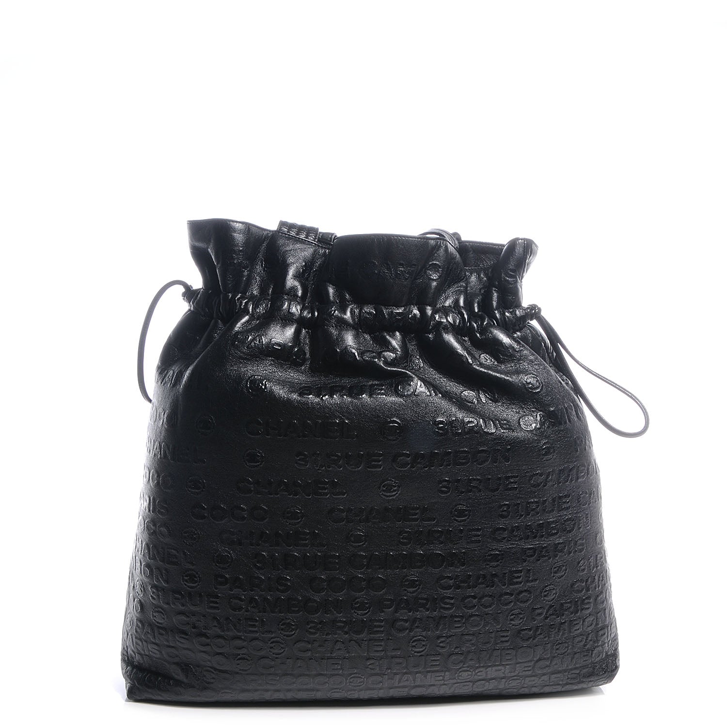 Chanel Calf Unlimited Drawstring Tote Black 1 of 7