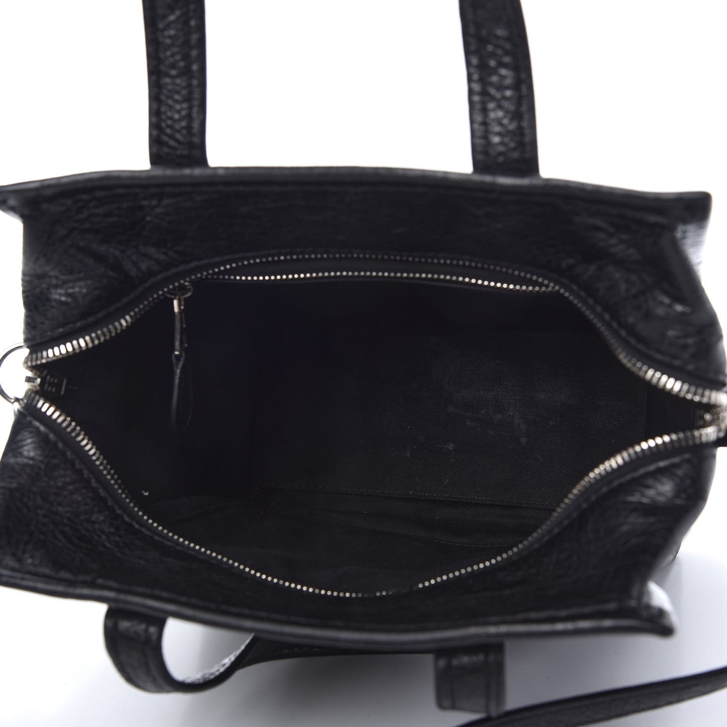 Agneau XS Bazar Shopper Tote Black