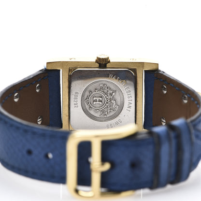 Hermes Stainless Steel Courchevel 23mm Medor Quartz Watch Bleu France 5 of 10