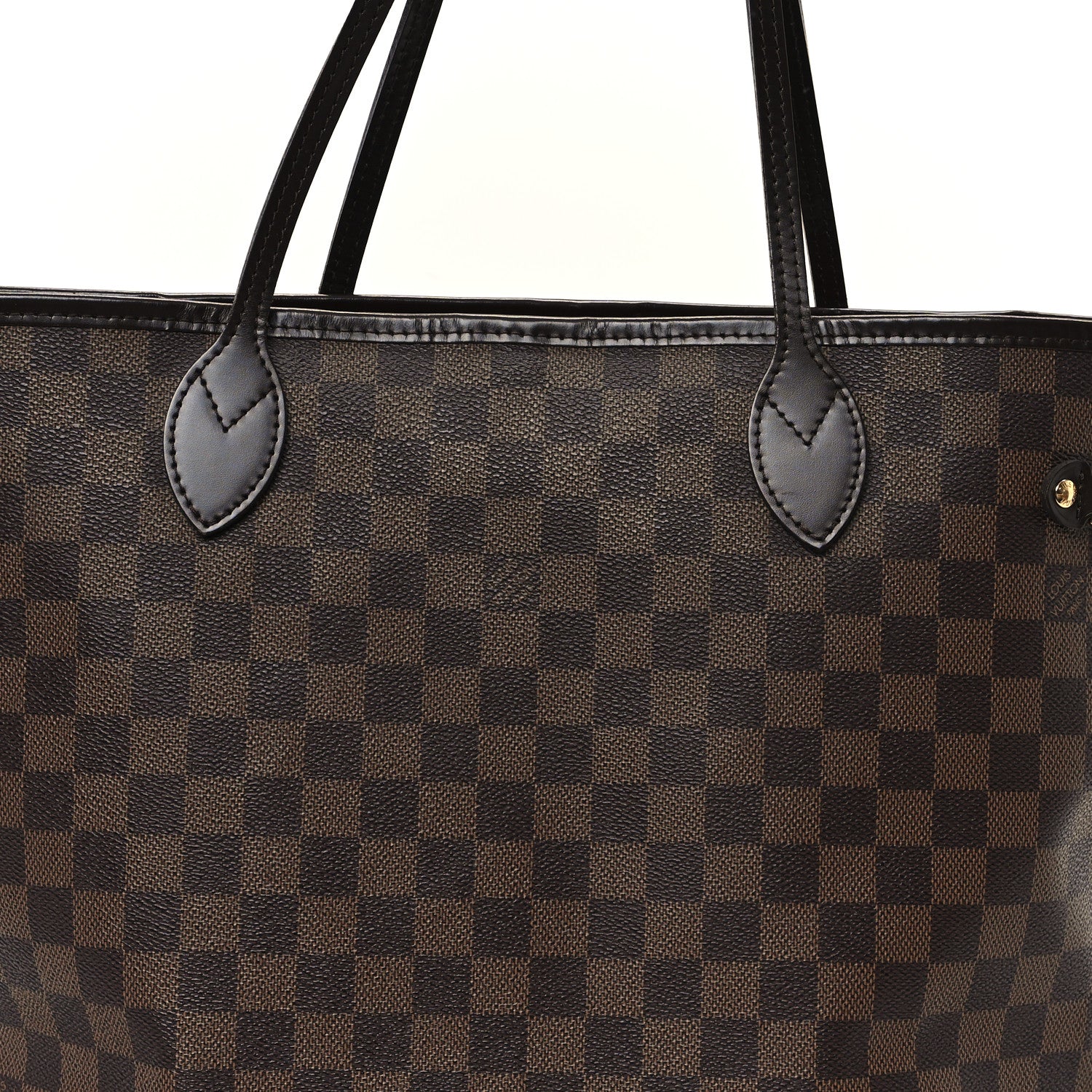 Louis Vuitton Damier Ebene Neverfull MM 7 of 9