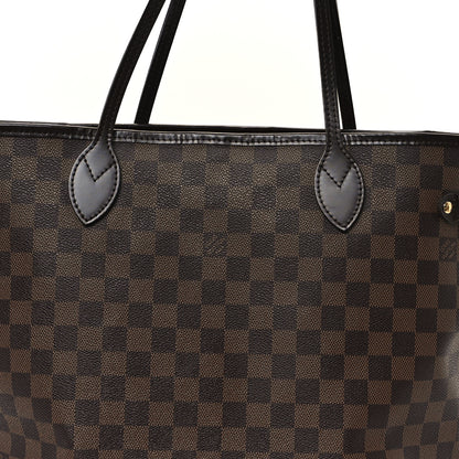 Louis Vuitton Damier Ebene Neverfull MM 7 of 9