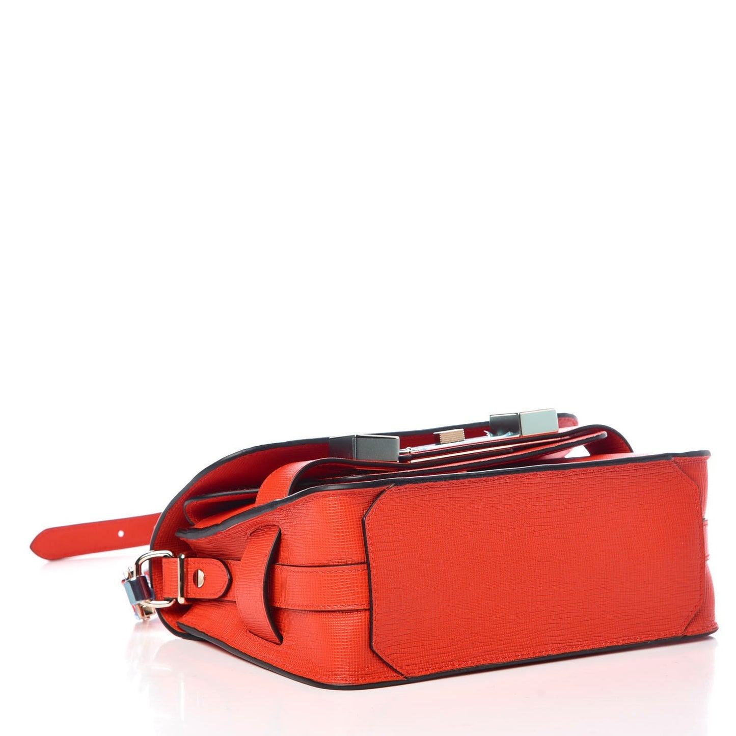 New Linosa Mini PS11 Classic Shoulder Bag Orange