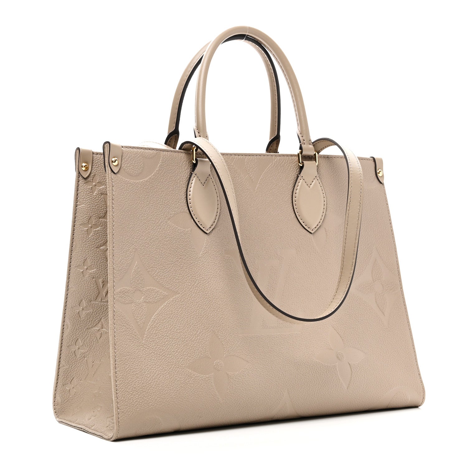 Louis Vuitton Empreinte Monogram Giant Onthego MM Tourterelle 3 of 9