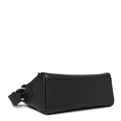 Hermes Togo Kelly Messenger PM Black 5 of 12