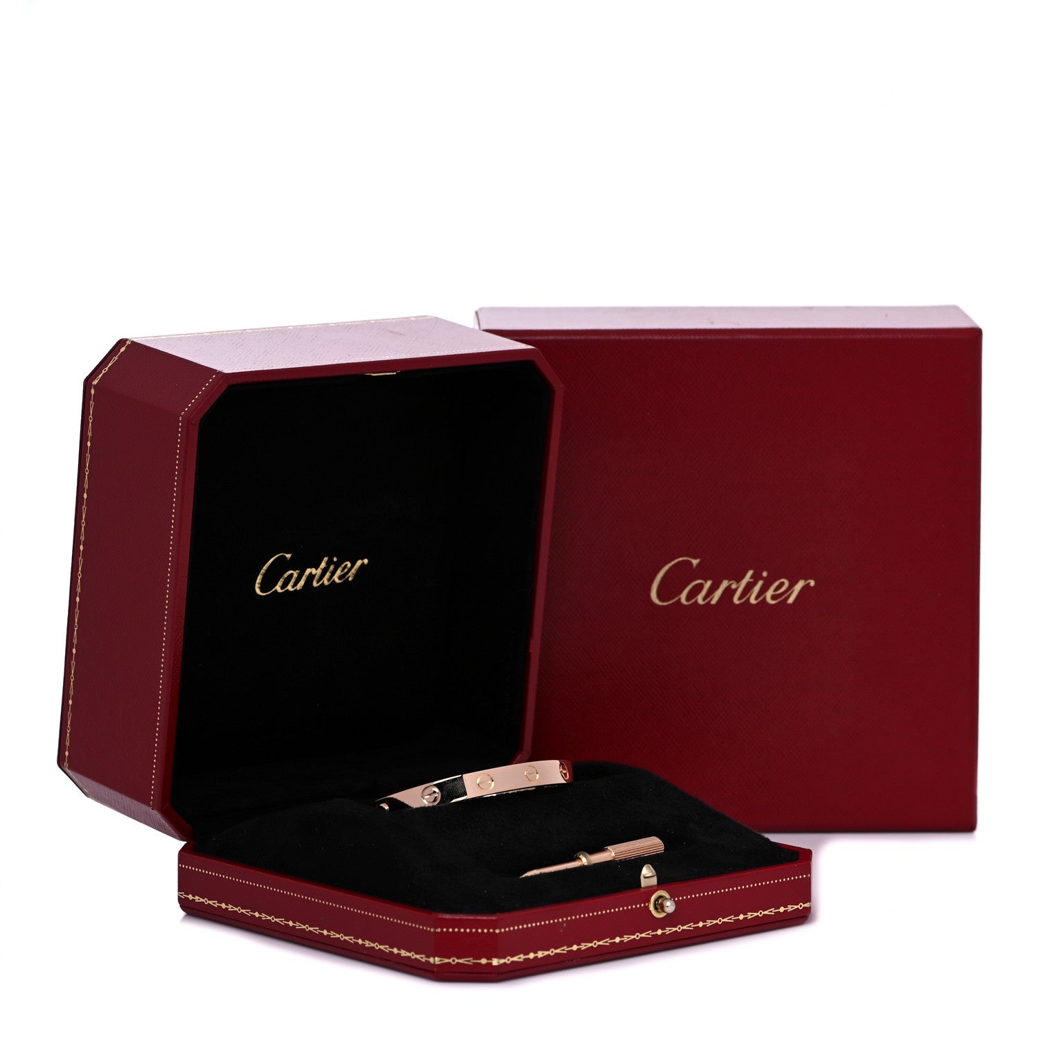 Cartier 18K Pink Gold LOVE Bracelet 16 8 of 8
