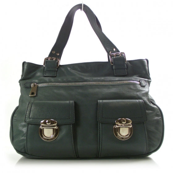 Leather Stella Dark Green