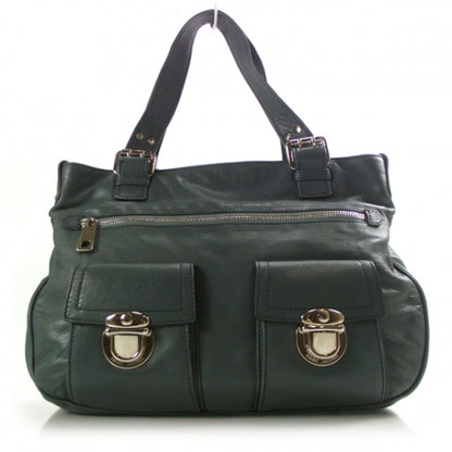 Marc Jacobs Leather Stella Dark Green 1 of 9