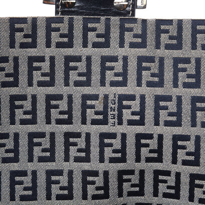 Fendi Zucchino Mama Baguette Navy 9 of 13