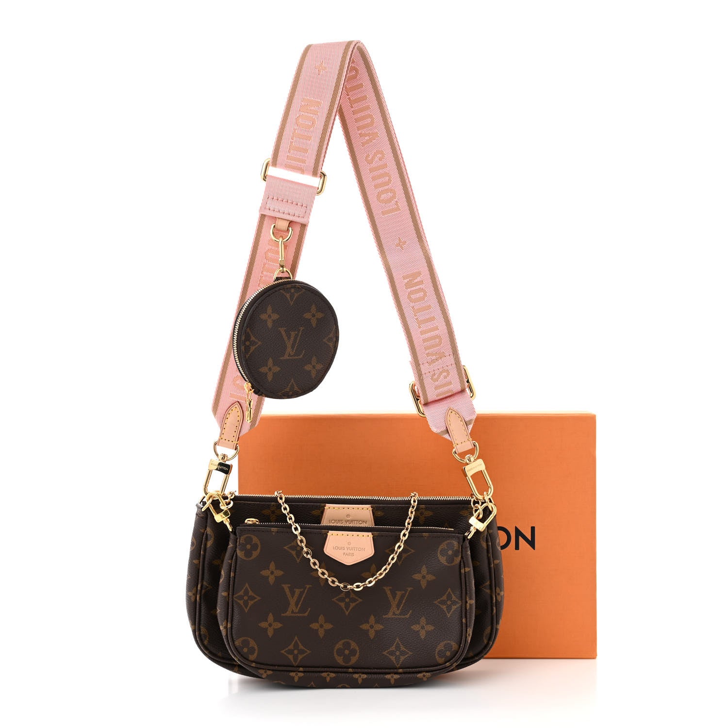 Louis Vuitton Monogram Multi Pochette Accessories Rose Clair 12 of 12