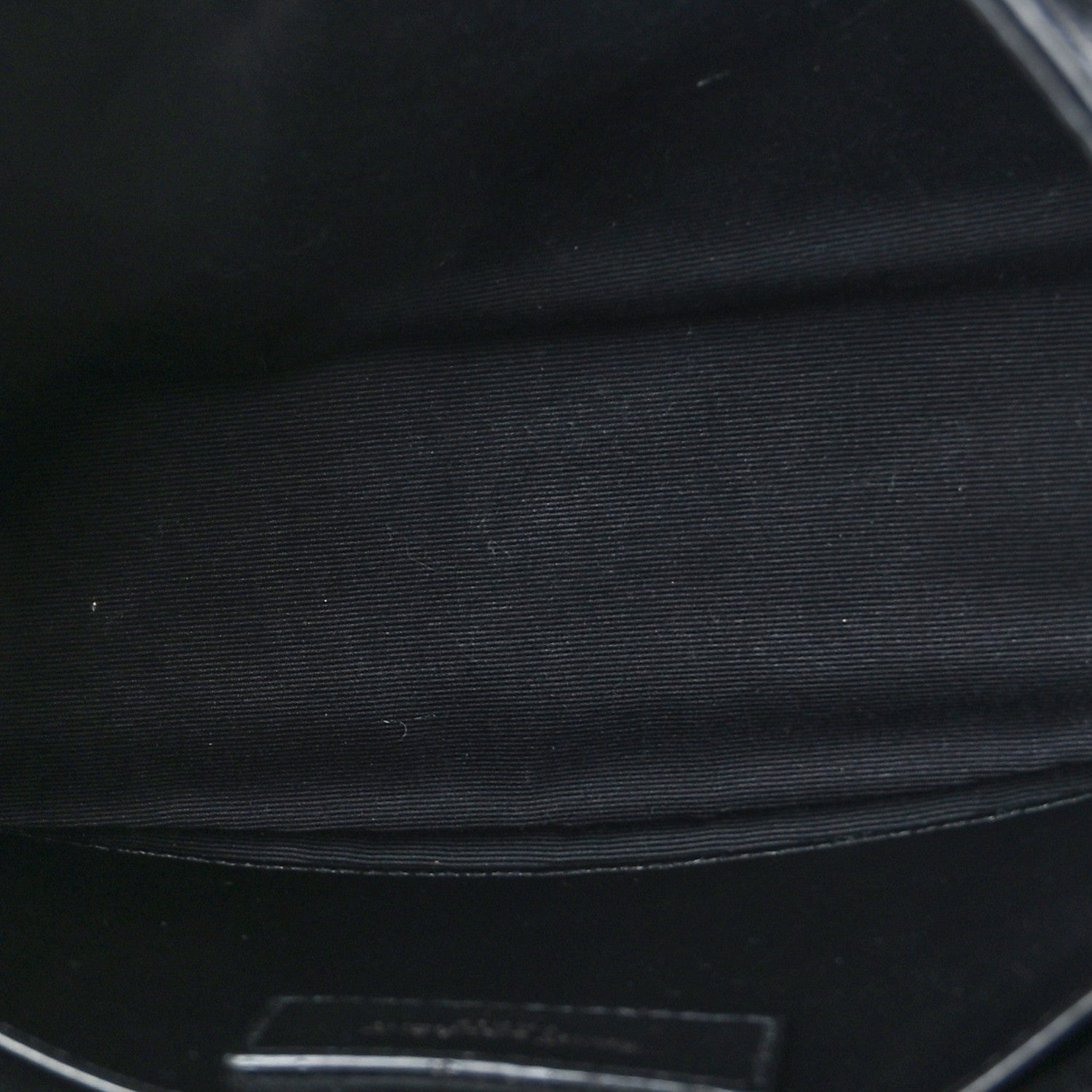 Saint Laurent Crinkled Lambskin Matelasse Monogram Baby Niki Chain Satchel Black 4 of 8