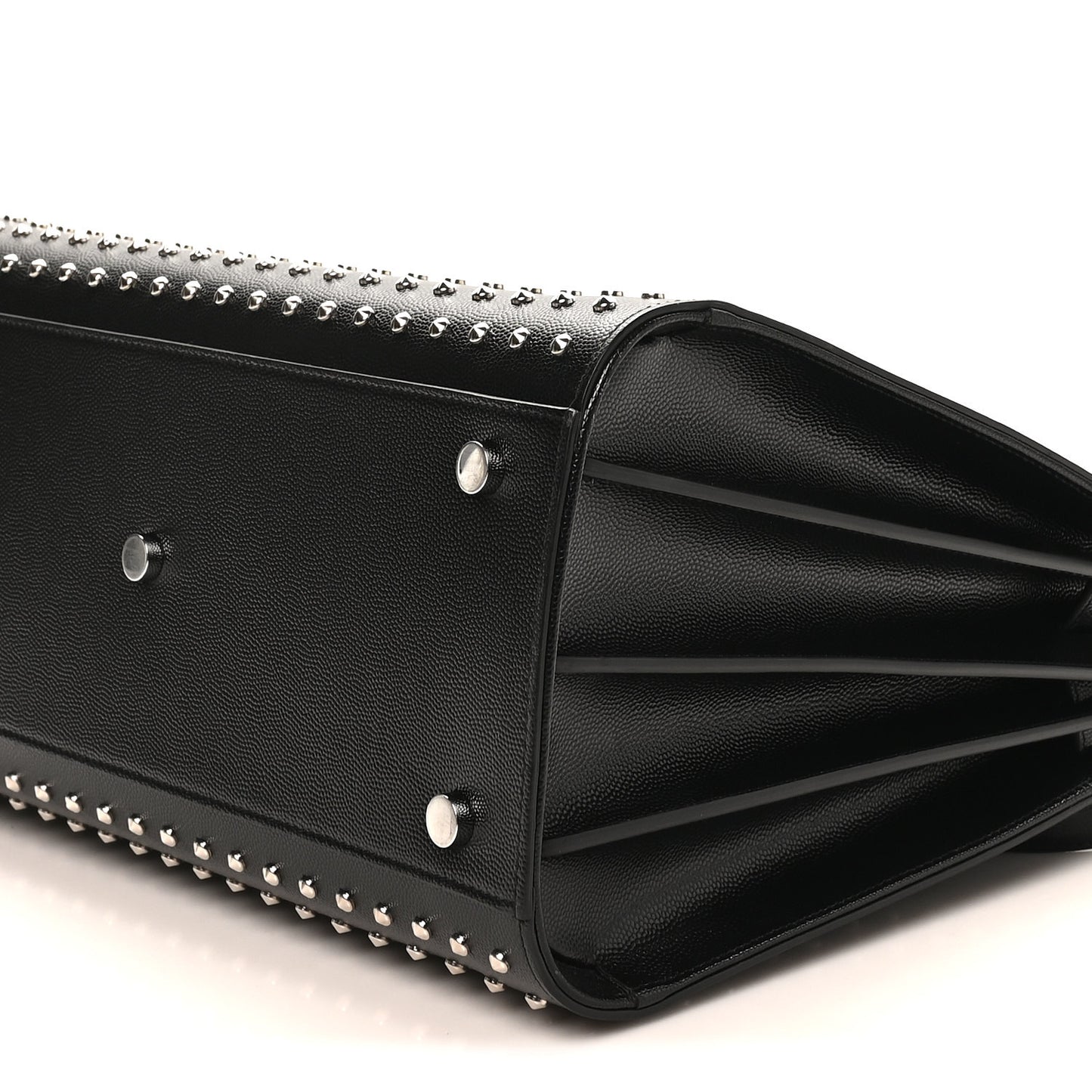 Grain De Poudre Studded Nano Sac De Jour Black