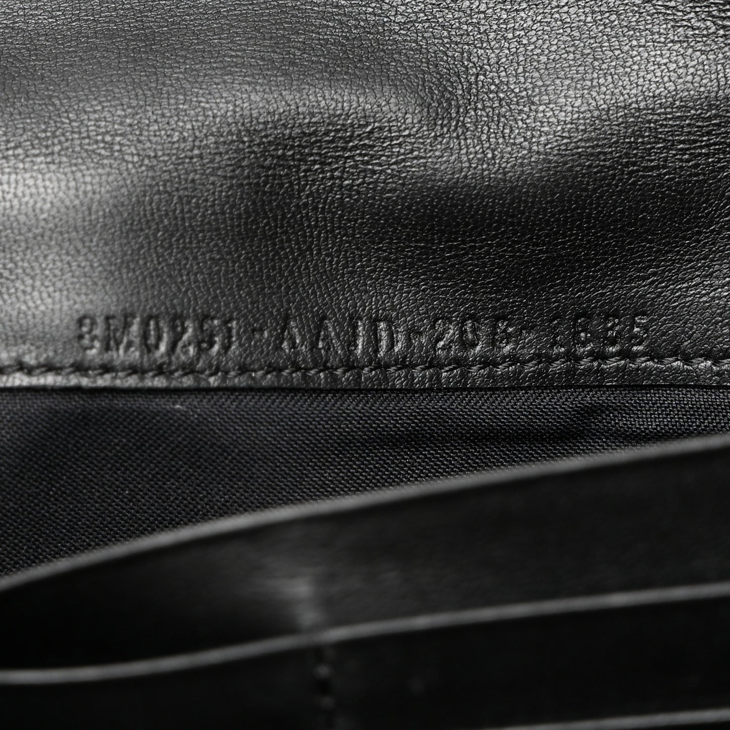 Nappa Matisse FF Embossed Continental Wallet Black