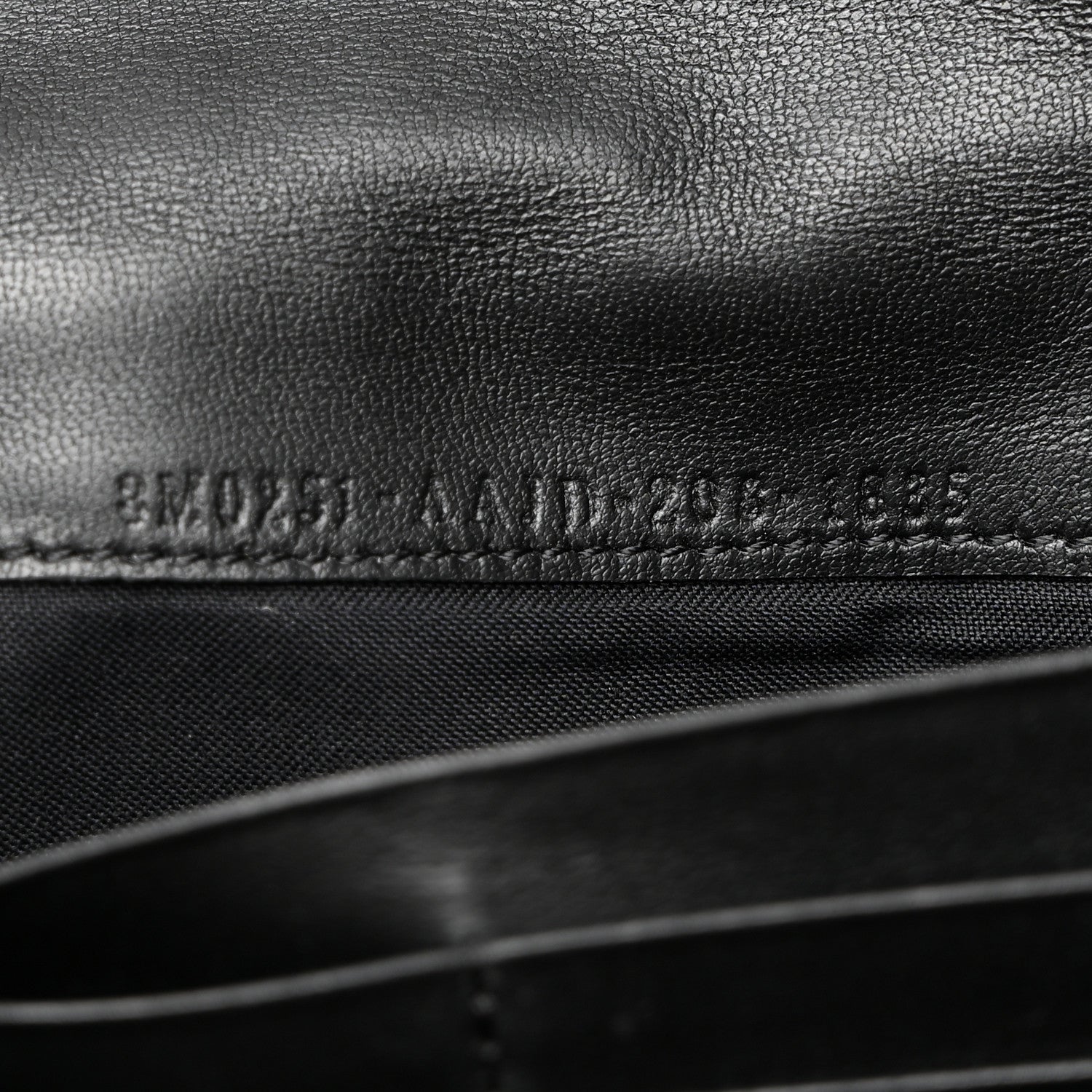 Fendi Nappa Matisse FF Embossed Continental Wallet Black 9 of 10