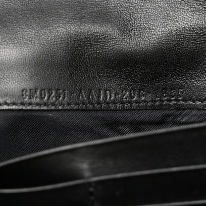 Fendi Nappa Matisse FF Embossed Continental Wallet Black 9 of 10