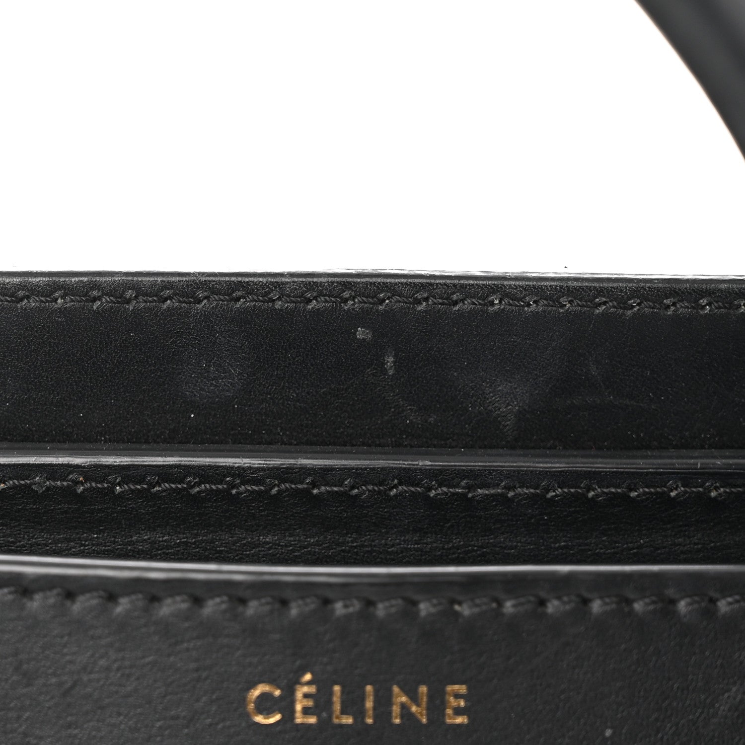 Celine Smooth Calfskin Micro Luggage Black 11 of 11