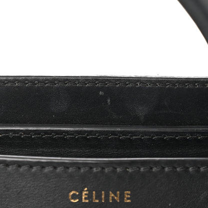 Celine Smooth Calfskin Micro Luggage Black 11 of 11