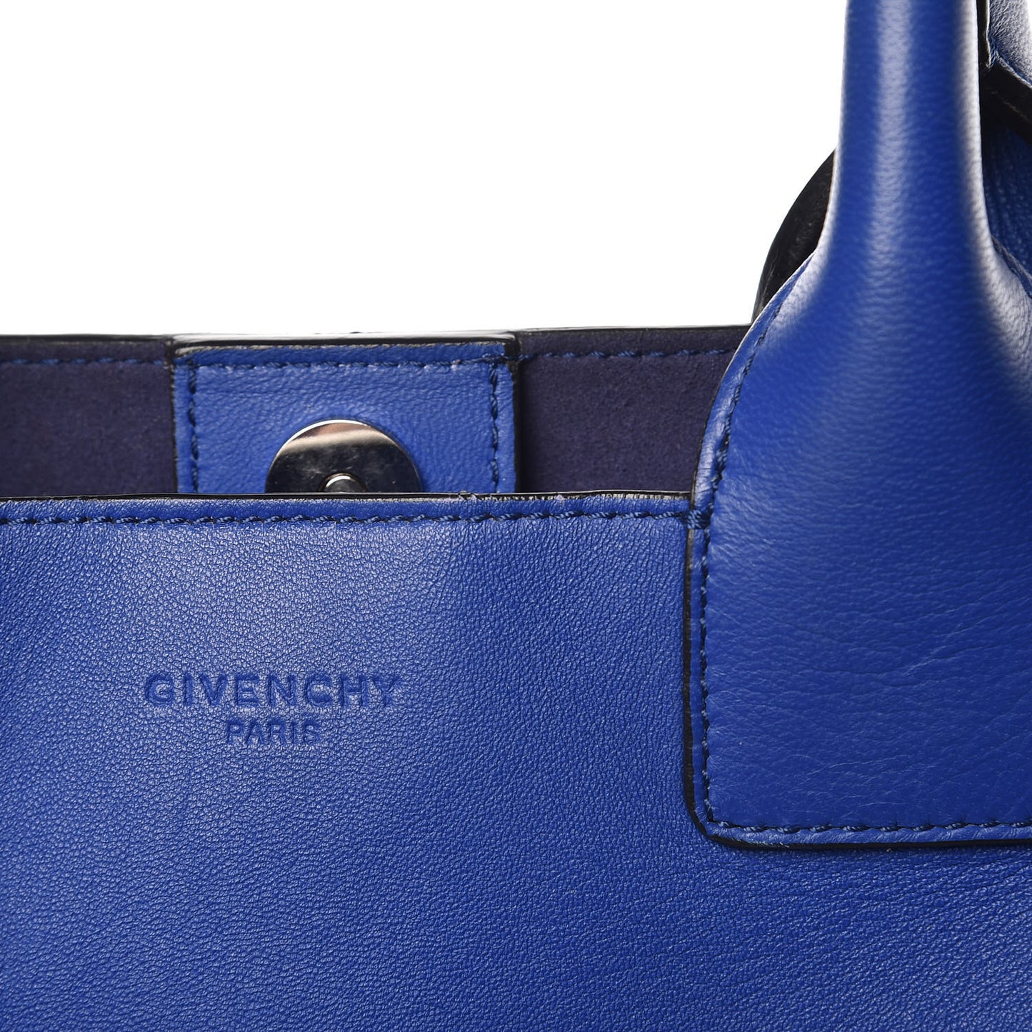 Nappa Medium Easy Tote Blue