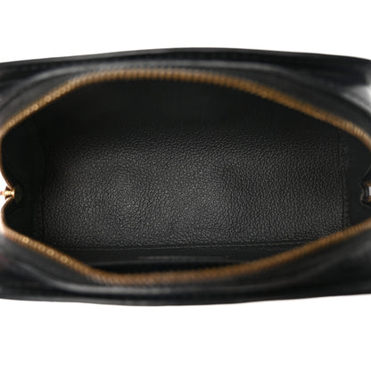 Louis Vuitton Epi Dauphine 17 Cosmetic Pouch Black 5 of 15
