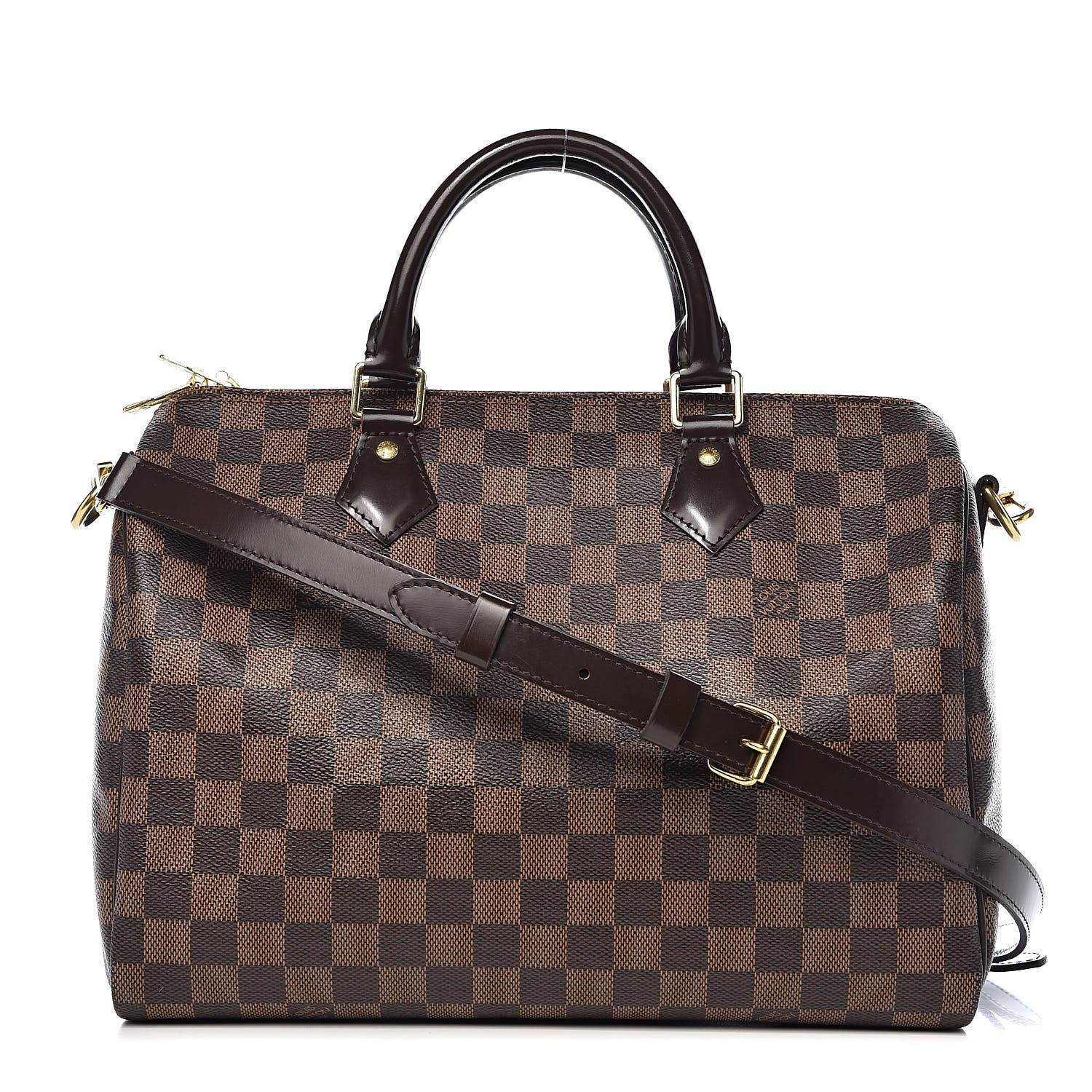 Louis Vuitton Damier Ebene Speedy Bandouliere 30 1 of 10