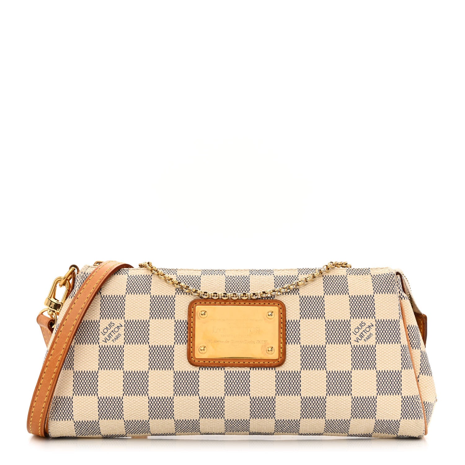 Louis Vuitton Damier Azur Eva Clutch 1 of 12