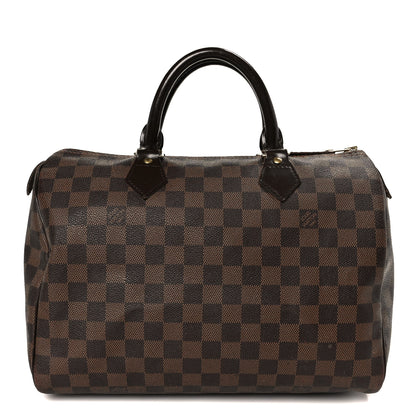Louis Vuitton Damier Ebene Speedy 30 1 of 14