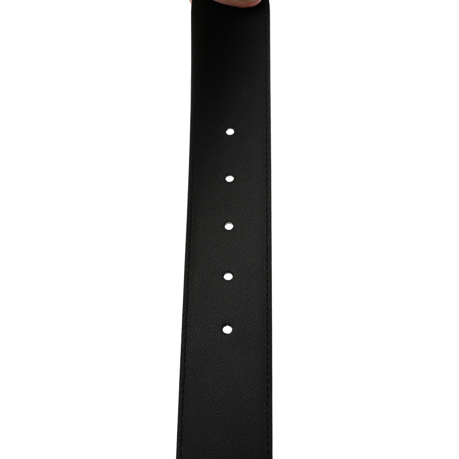 Gucci Textured Dollar Calfskin 40mm Belt 85 34 Black 4 of 6