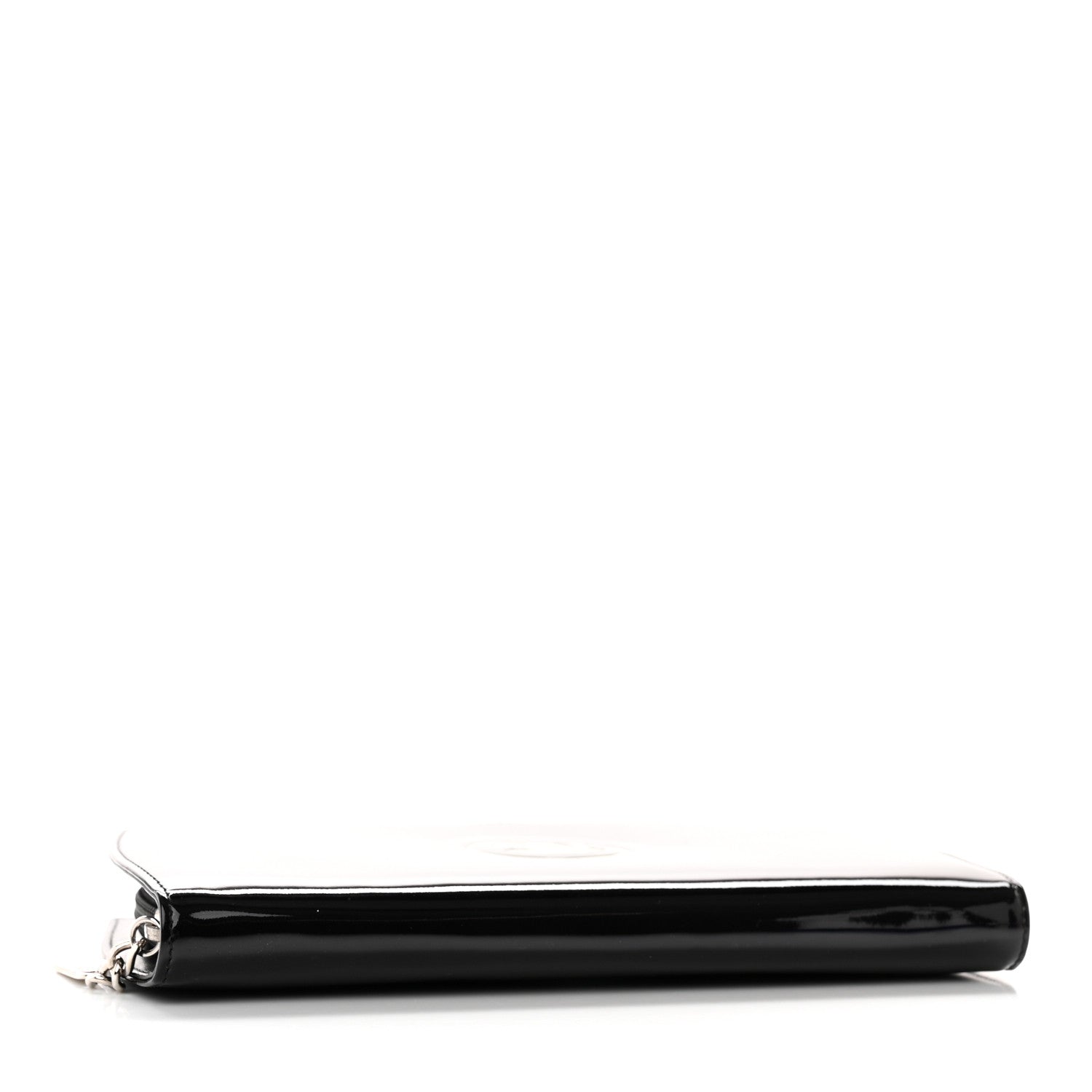 Chanel Patent Trousse Maquil Wallet Black 4 of 11