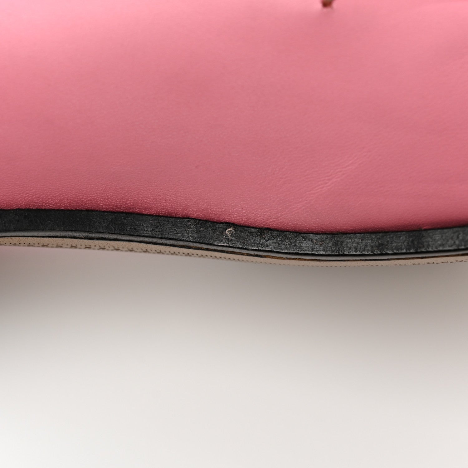 Gucci Betis Glamour Calfskin Womens Jordaan Loafers 40 Butterfly Pink 11 of 13