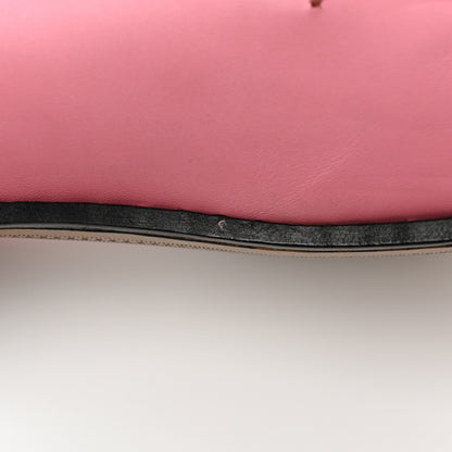 Gucci Betis Glamour Calfskin Womens Jordaan Loafers 40 Butterfly Pink 11 of 13