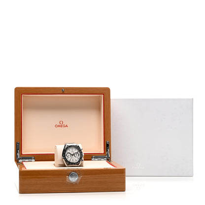 Omega Stainless Steel 44mm Speedmaster Racing Co-Axial Master Chronometer Chronograph Automatic Watch White 329.30.44.51.04.001 5 of 5