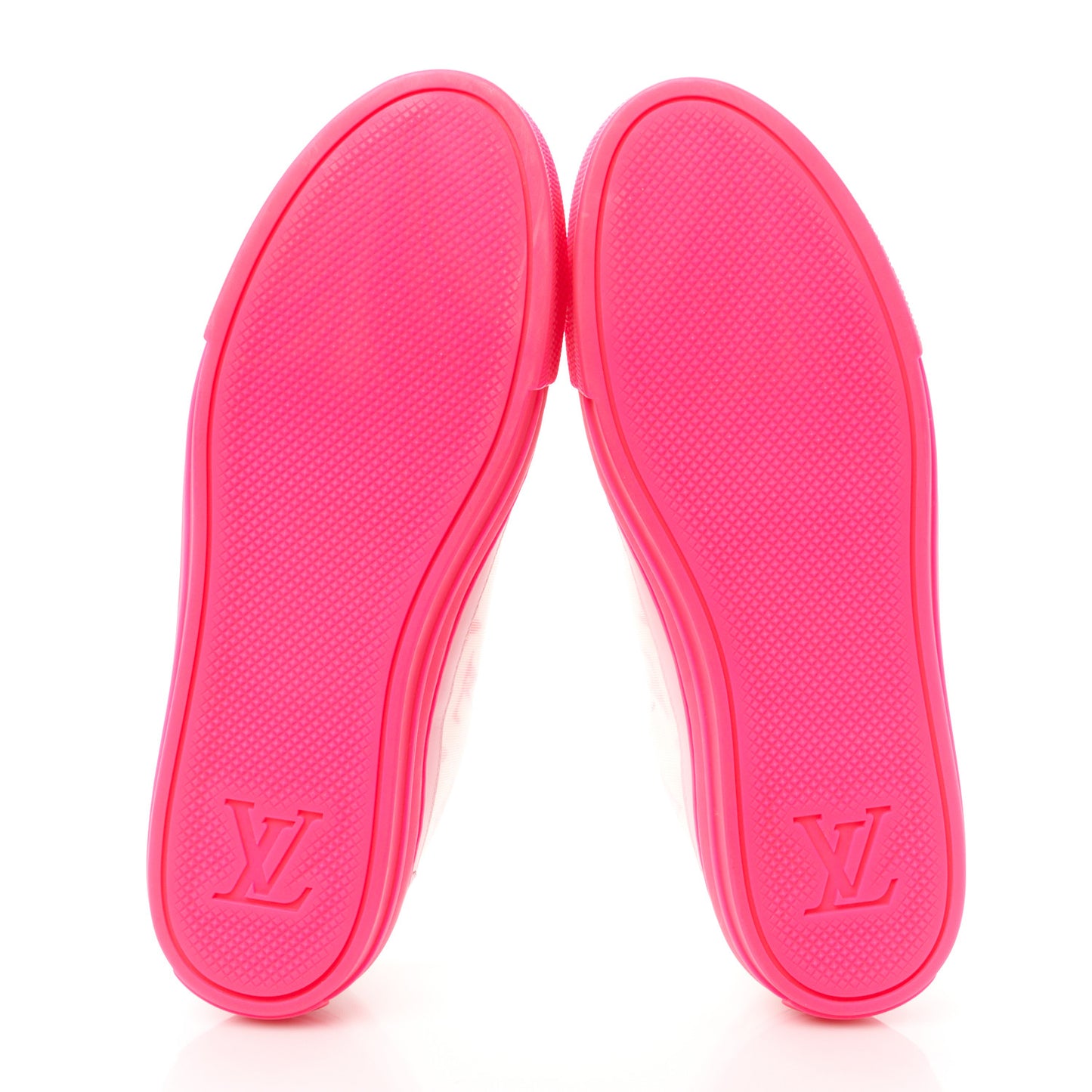 Technical Fabric Monogram Stellar Sneakers 38.5 Rose Pop
