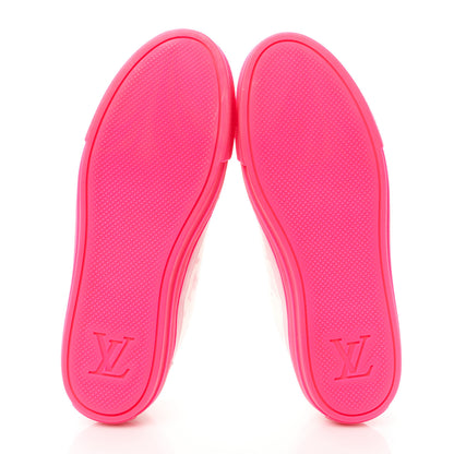 Louis Vuitton Technical Fabric Monogram Stellar Sneakers 38.5 Rose Pop 5 of 9