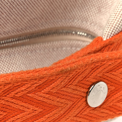 Hermes Canvas Small Bride-A-Brac Pouch Natural Orange 8 of 8