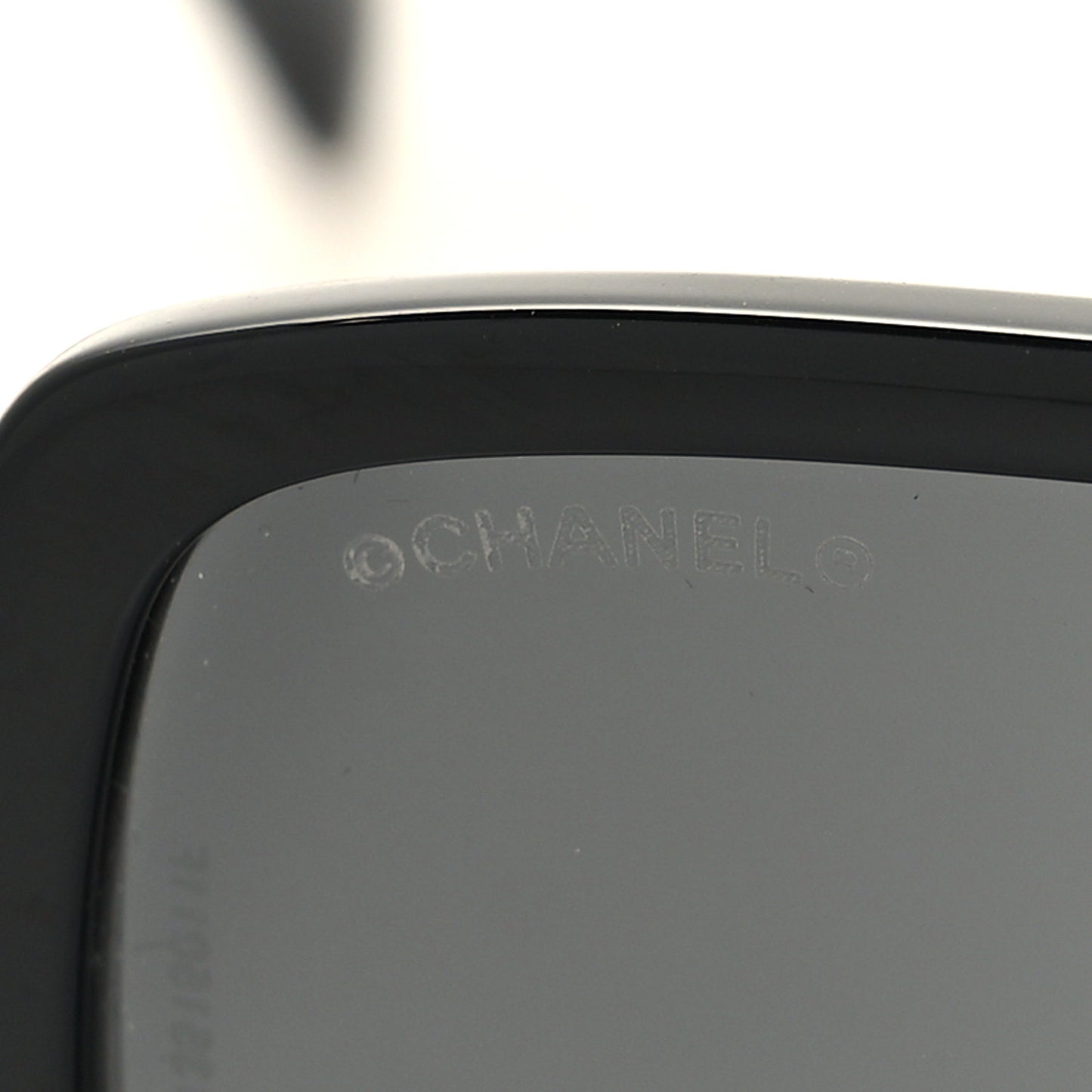Acetate Polarized Square Sunglasses 5408-A Black